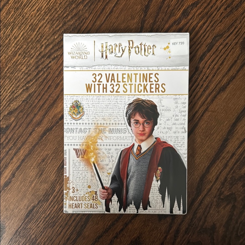 Harry Potter Valentine's Day Cards with Stickers